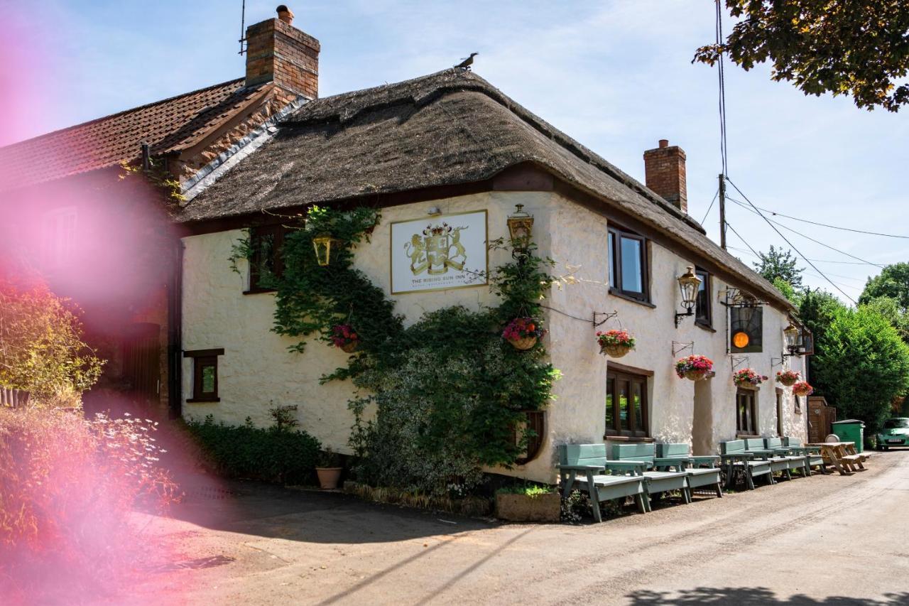 The Rising Sun Inn West Bagborough Bagian luar foto