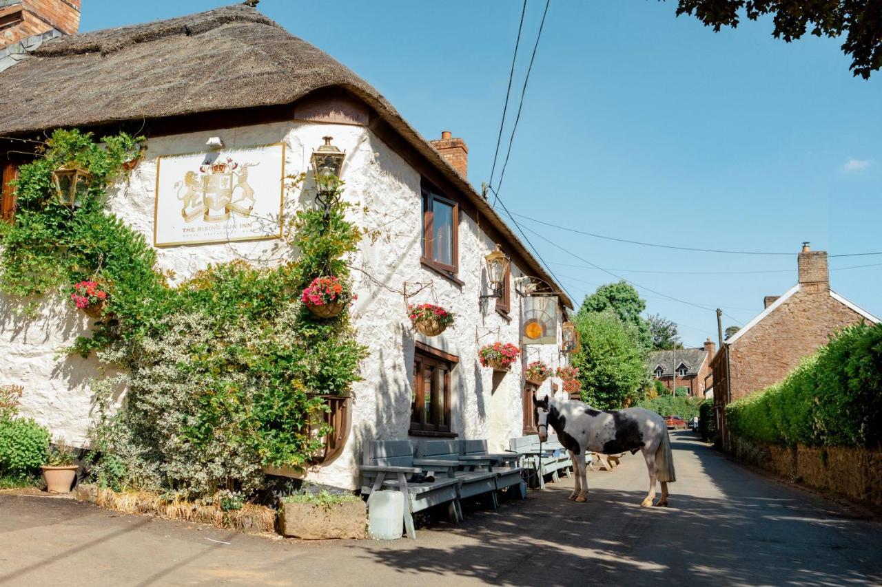 The Rising Sun Inn West Bagborough Bagian luar foto